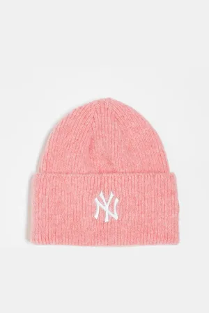 New Era NY Yankees wide cuff beanie in