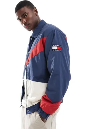 Tommy Hilfiger Game Day coach jacket in colorblock