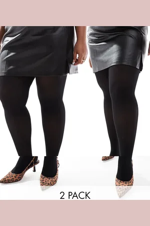 New Look New Look Curve 2 pack 40 denier tights in