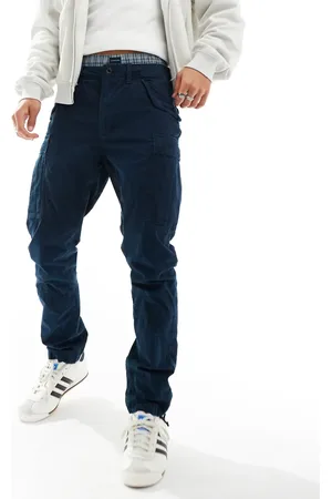 Ralph Lauren Slub canvas cargo trousers slim fit in