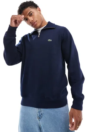 Lacoste Essentials 1/4 zip sweatshirt in
