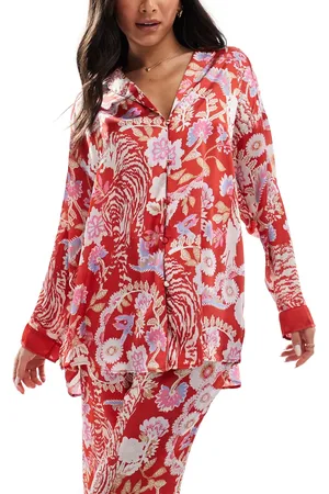 Free People Dreamy days printed pyjama set in multi