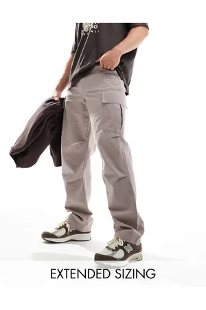 ASOS Baggy cargo trousers in mauve
