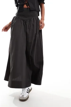 Cotton On Cotton On v waist maxi skirt in