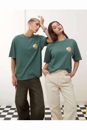 Vans V t-shirt in dark
