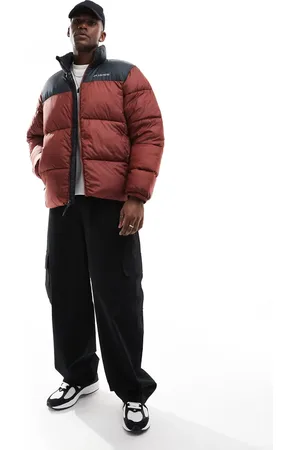 Columbia Puffect III jacket in burgundy