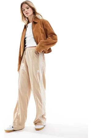 adidas Firebird track pants in beige