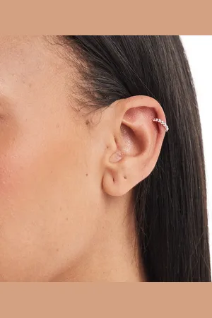 Kingsley Ryan Ball ear cuff in sterling