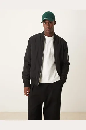 New Look Padded bomber jacket in