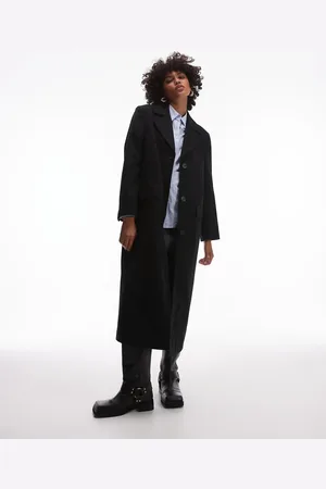 SELECTED Femme wool oversized overcoat in