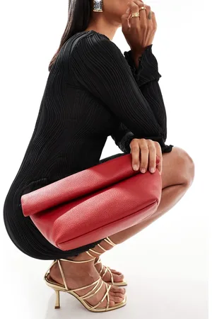 ASOS Roll top clutch bag in