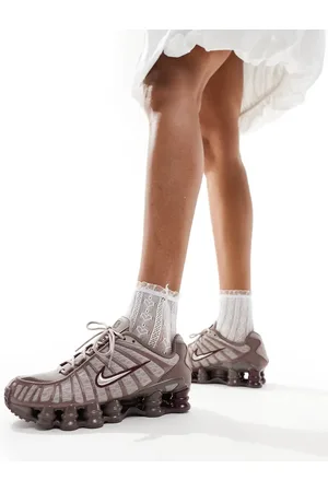 Nike Shox TL Trainers in dark purple