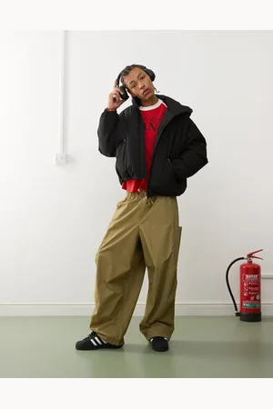 Weekday Floyd bomber puffer coat in