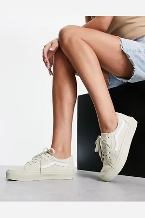 Vans SK8-Low trainers in off and