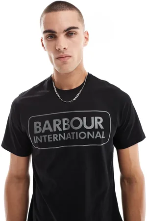 Barbour Essential large logo t-shirt in