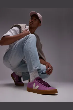 Veja Campo bold suede trainer in