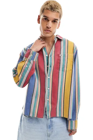 Guess Multicoloured long sleeve striped shirt