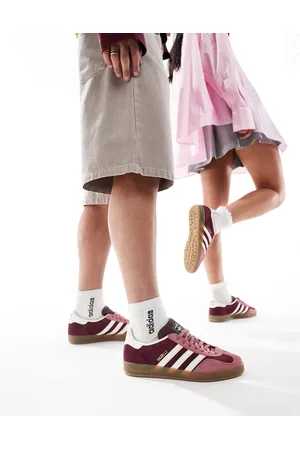 adidas Gazelle Indoor trainers in burgundy