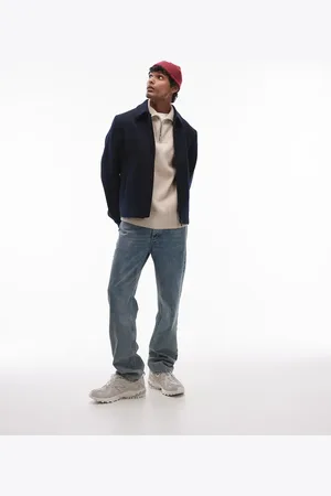 SELECTED Wool coach jacket in