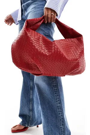 ASOS Slouch weave shoulder bag in