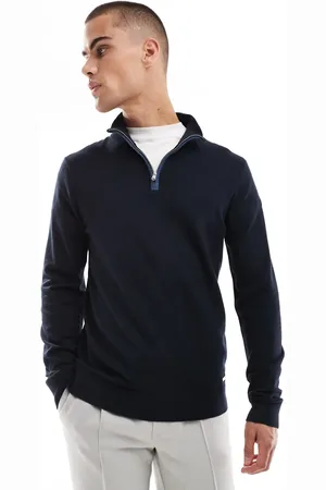 Threadbare 1/4 zip jumper in