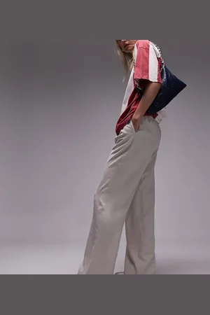 Topshop Smart jogger in ecru
