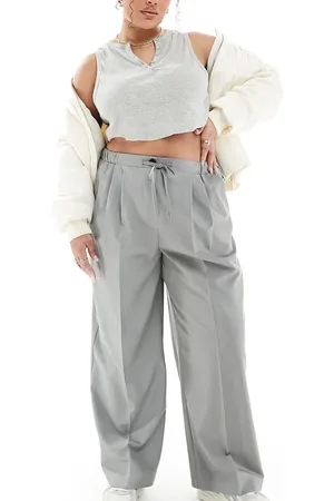 ASOS ASOS DESIGN Curve tailored pull on trousers in