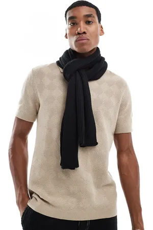 Only & Sons Rib knit scarf in