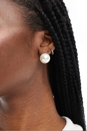 ASOS Stud earrings with faux pearl detail
