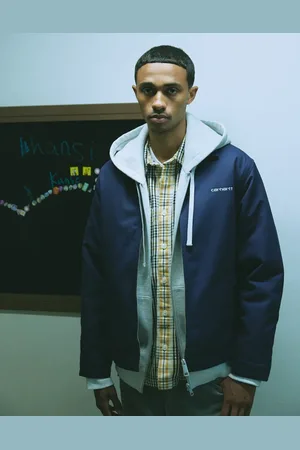 Carhartt Module script zip up jacket in