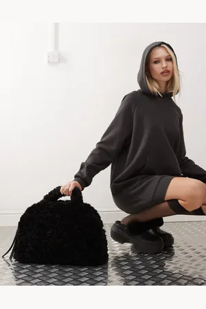 Monki Faux fur bag in