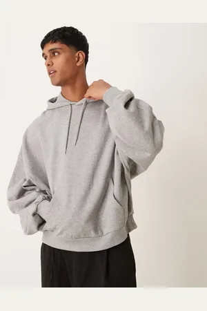 ASOS Essential extreme oversized hoodie in marl