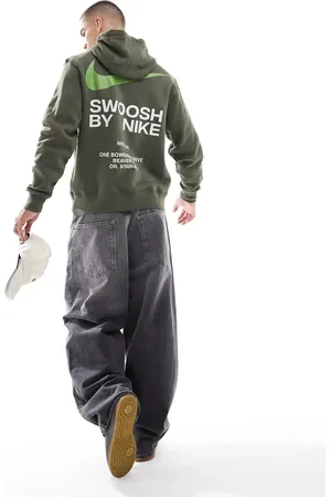 Nike Club hoodie in khaki