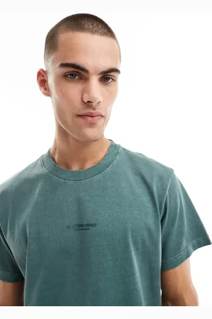 G-Star Oversized t-shirt in overdyed tonal logo print