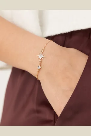 DesignB London Embellished star bracelet in