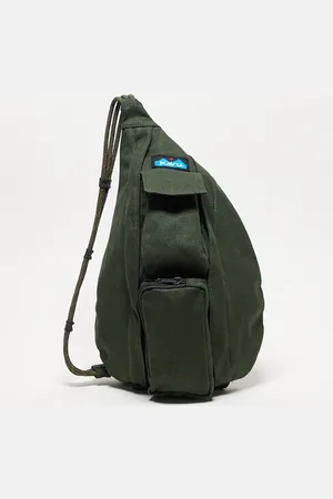 Kavu Mini rope sling body bag in khaki