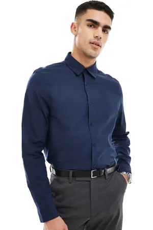 ASOS Smart linen shirt in