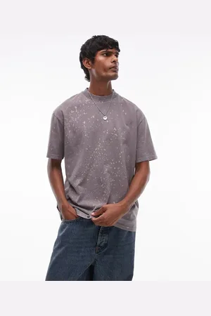 Topman Oversized fit t-shirt with wash in