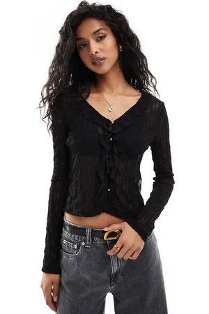 Object Frill detail cardigan in