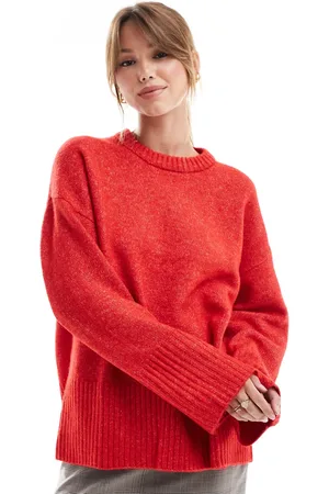 JJXX Oversized texture knitted jumper in