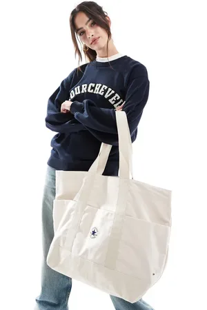 Converse Chuck Premium canvas tote in ecru