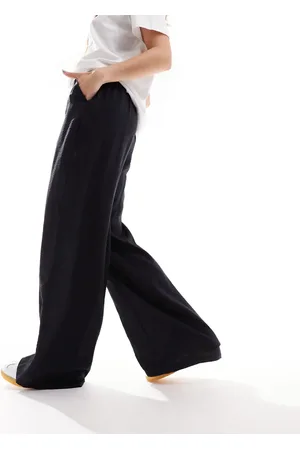 VERO MODA High waisted wide leg trousers in