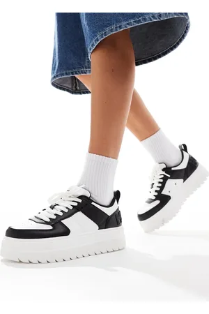 HUGO BOSS Lyssa tenn trainers in and black