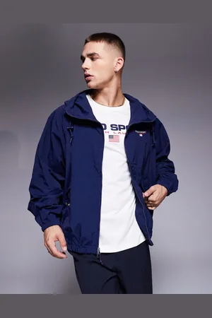 Ralph Lauren Sport Capsule logo zip-thru windrunner in