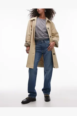 ARKET Snow straight leg jeans in dark wash