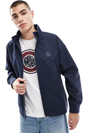 Pretty Green Harrington jacket in navy