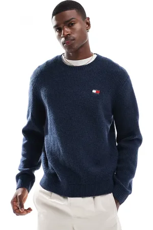 Tommy Hilfiger Waffle jumper in off