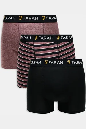 Farah 3pack boxers in red