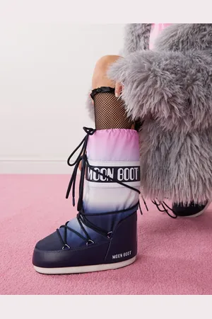 Moon Boot Moonboot Icon high in pink and blue