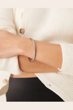 LOST SOULS Stainless steel essential cuff bracelet in